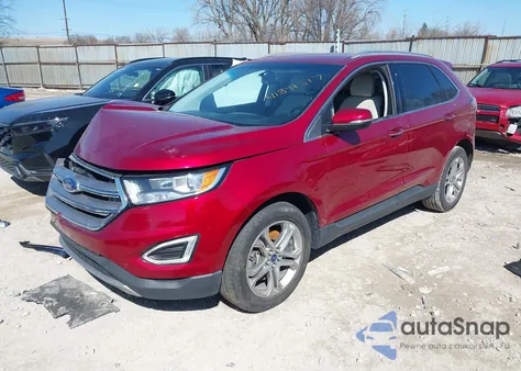2016 Ford Edge Titanium from USA, damaged, VIN 2FMPK4K84GBB43699